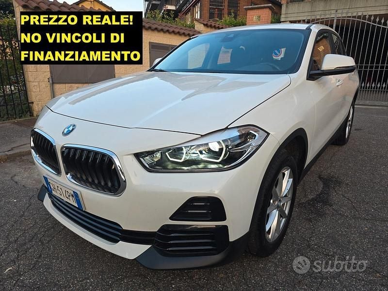 Usata BMW X2 Efficient Dynamics 116 CV (85 kW) 2022 Bianco SUV