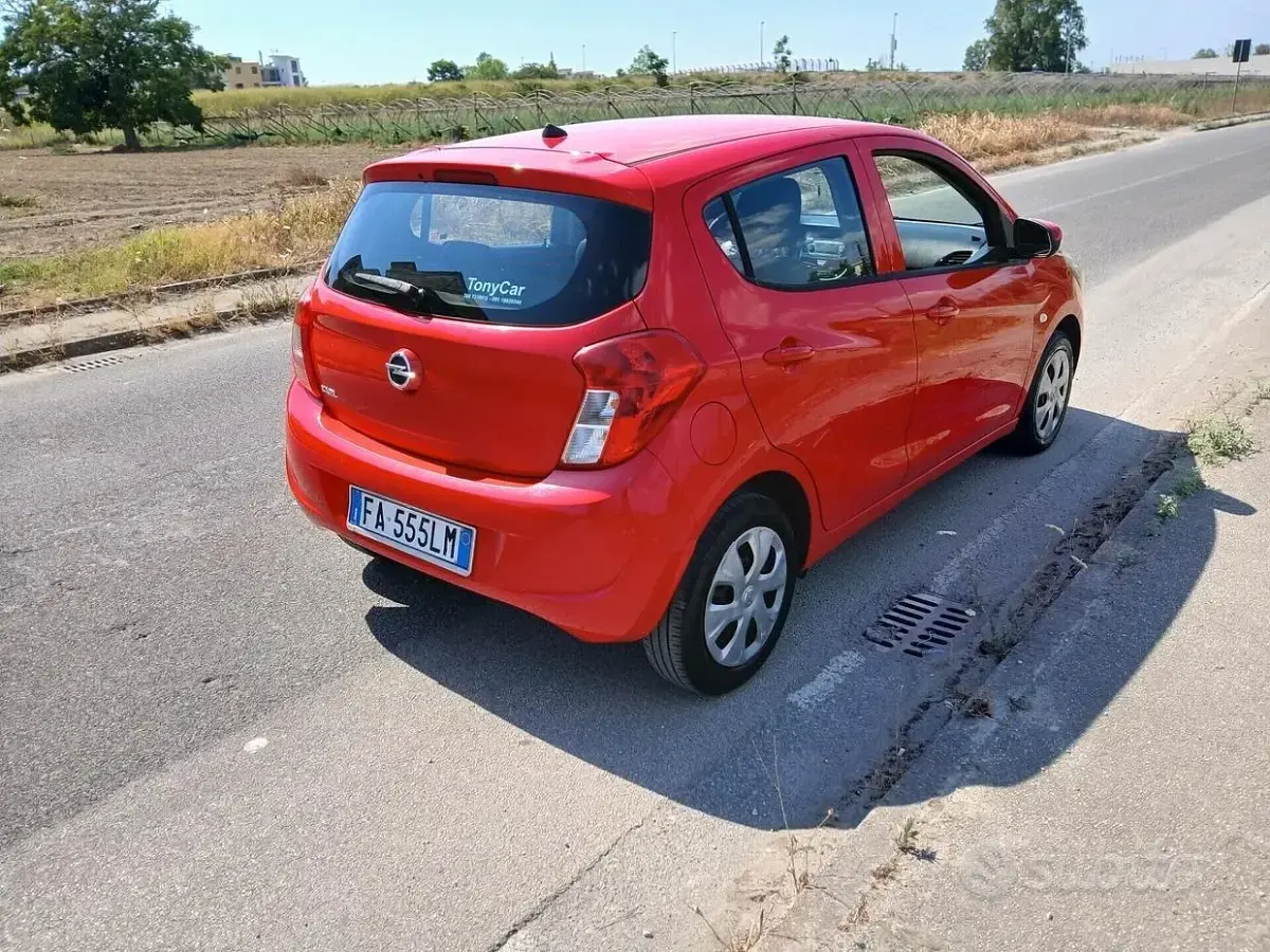 Usata Opel Karl 75 CV (55 kW) 2015 Rosso Utilitaria