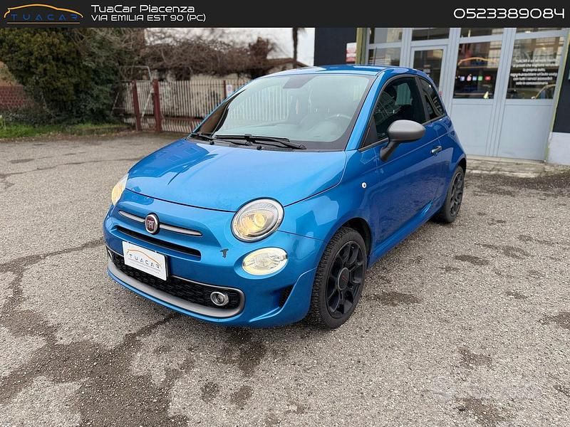 Usata Fiat 500S S 69 CV (50 kW) 2018 Blu Berlina