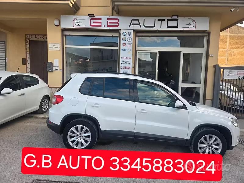 Usata VW Tiguan 140 CV (102 kW) 2010 Bianco SUV
