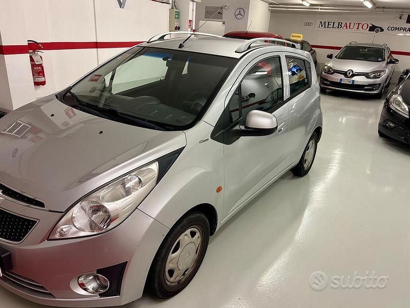 Usata Chevrolet Spark LS 68 CV (50 kW) 2010 Grigio Utilitaria