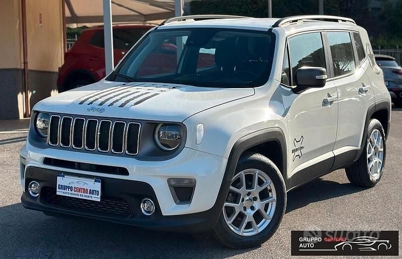 Bianco Usata 2020 Jeep Renegade Limited SUV | 15.800 € (Super prezzo) - Immagine 1/4