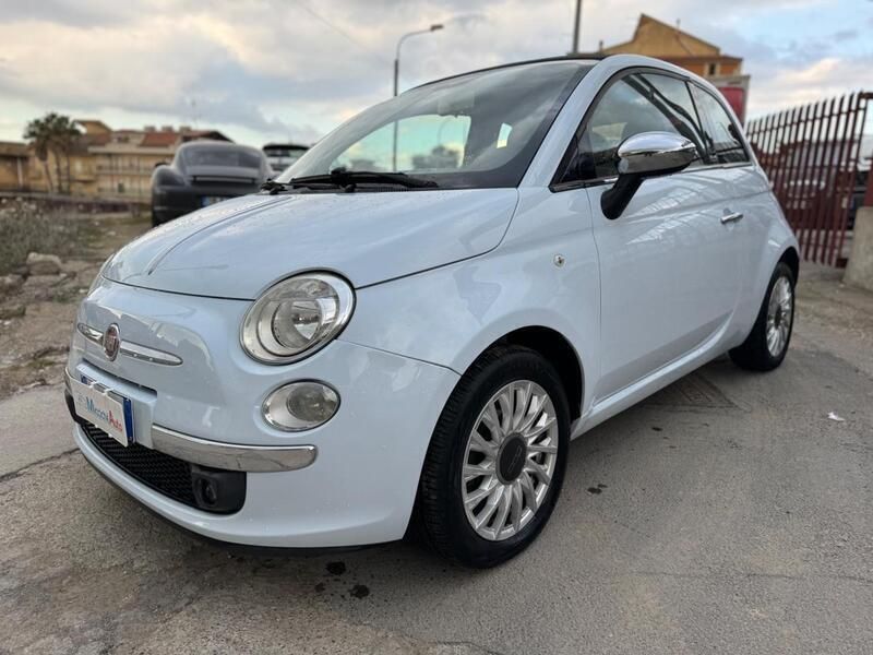 Usata Fiat 500C Lounge 69 CV (50 kW) 2009 Blu Cabrio