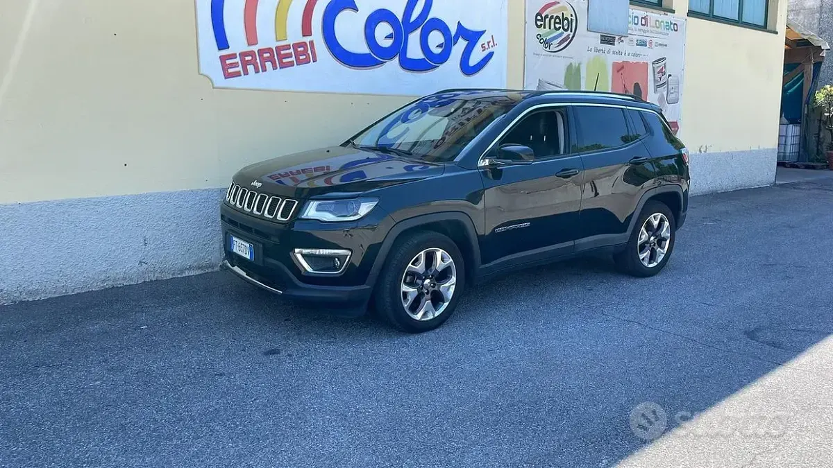 Usata Jeep Compass Limited 120 CV (88 kW) 2018 Nero SUV