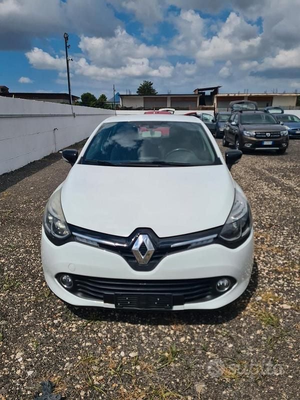 Usata Renault Clio IV 90 CV (66 kW) 2013 Bianco Berlina