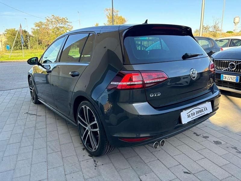 Usata VW Golf VII GTD 184 CV (135 kW) 2017 Grigio Berlina