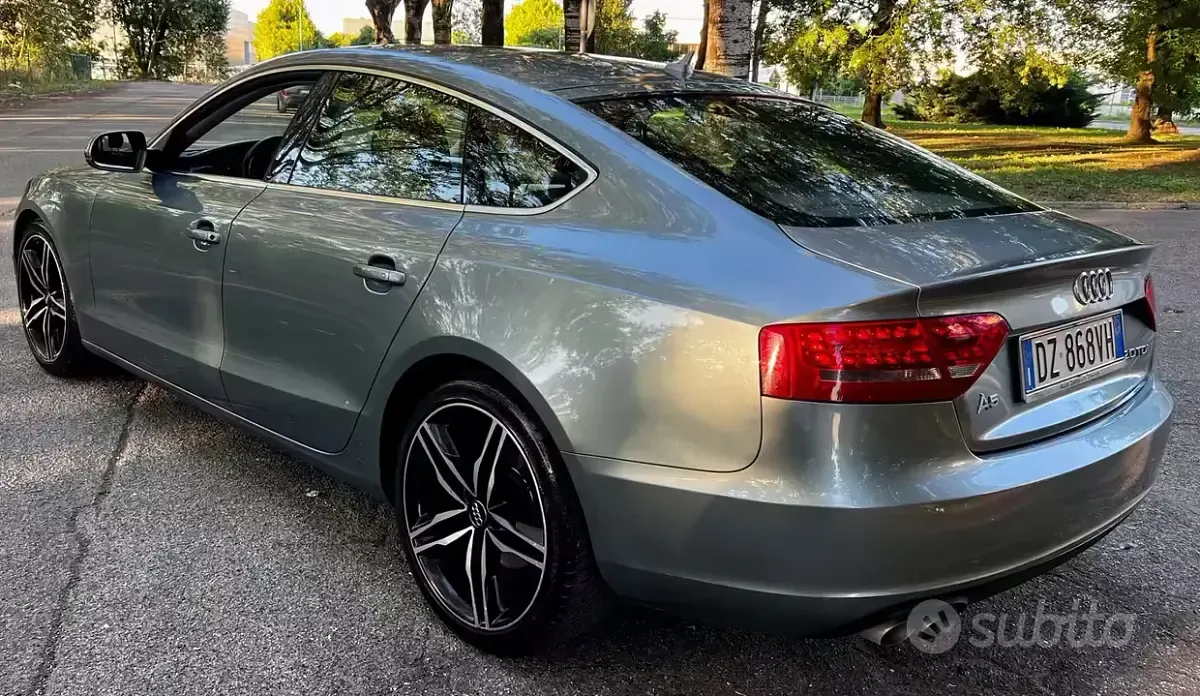 Usata Audi A5 Advanced 170 CV (125 kW) 2009 Bluazzurro Coupé