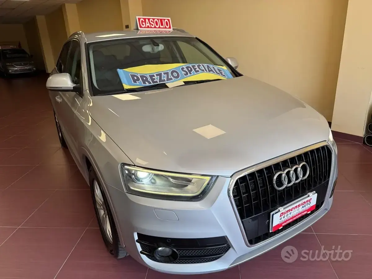 Usata Audi Q3 Advanced 177 CV (130 kW) 2012 Grigio SUV
