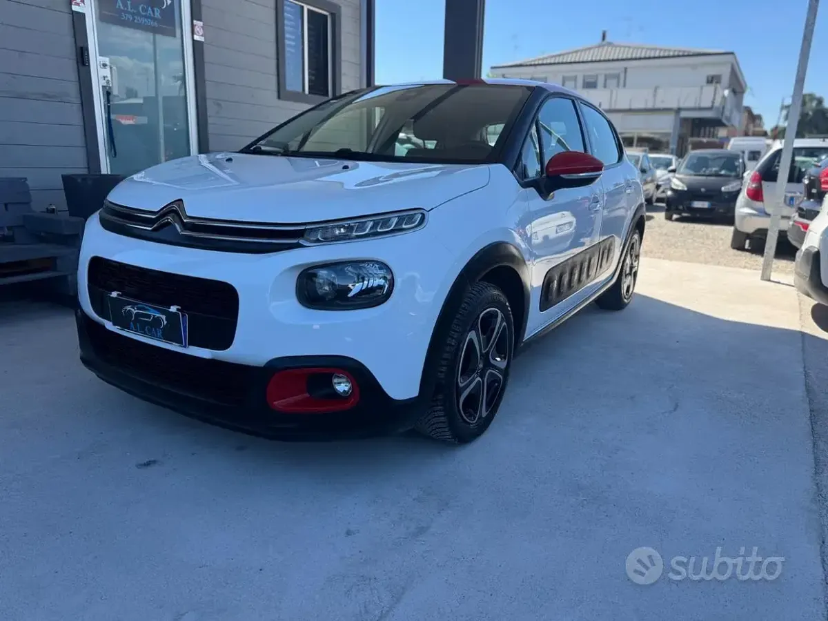 Usata Citroën C3 Live 68 CV (50 kW) 2018 Bianco Utilitaria