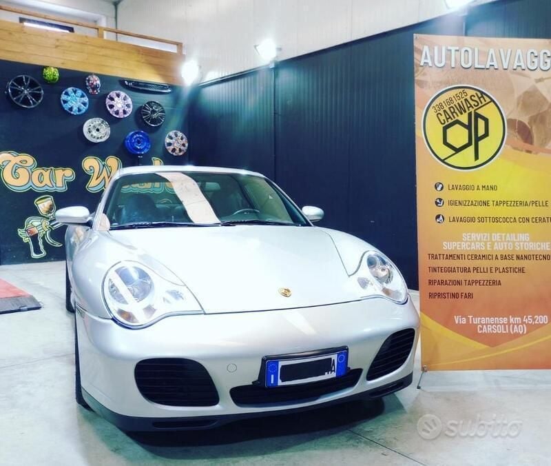 Usata Porsche 911 Carrera 320 CV (235 kW) 2002 Grigio Coupé