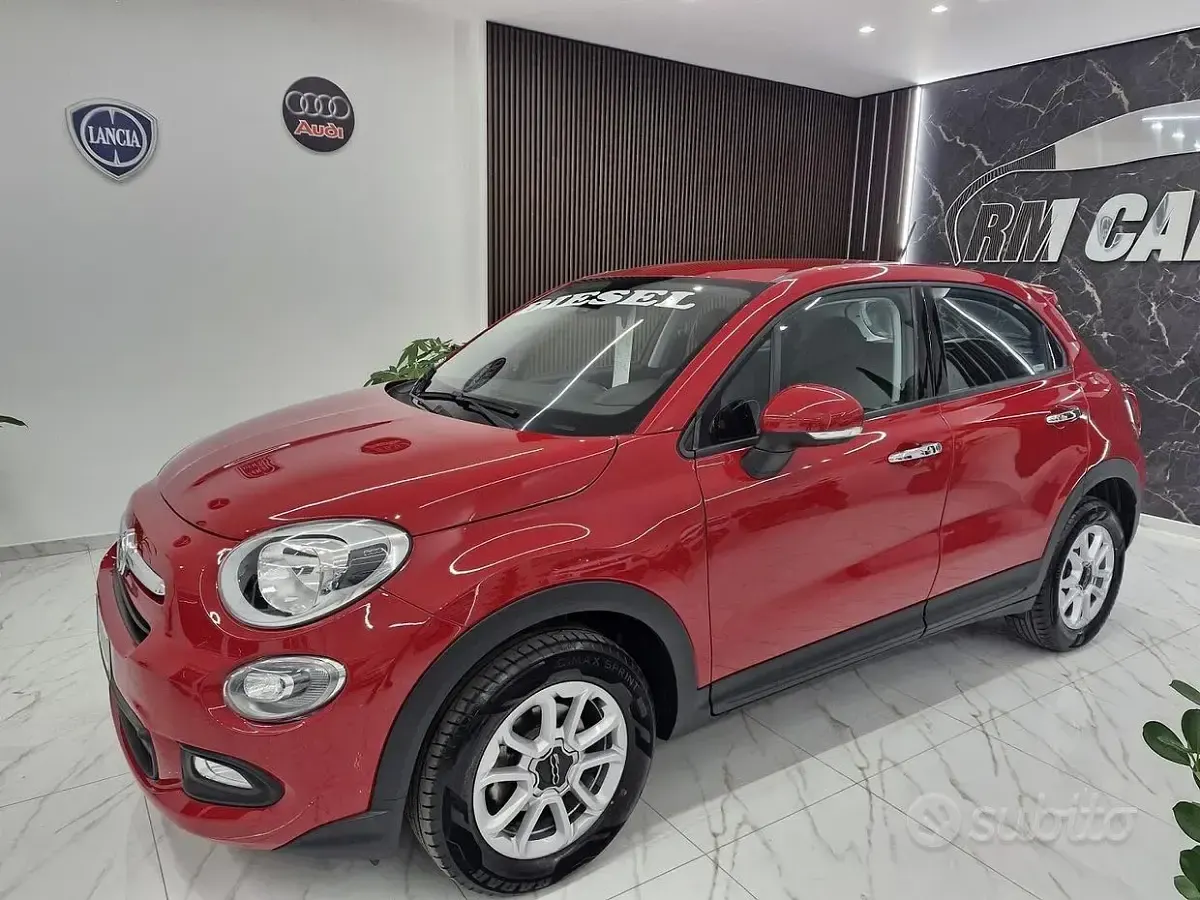 Usado Fiat 500X Lounge 95 CV (69 kW) 2018 Rojo SUV