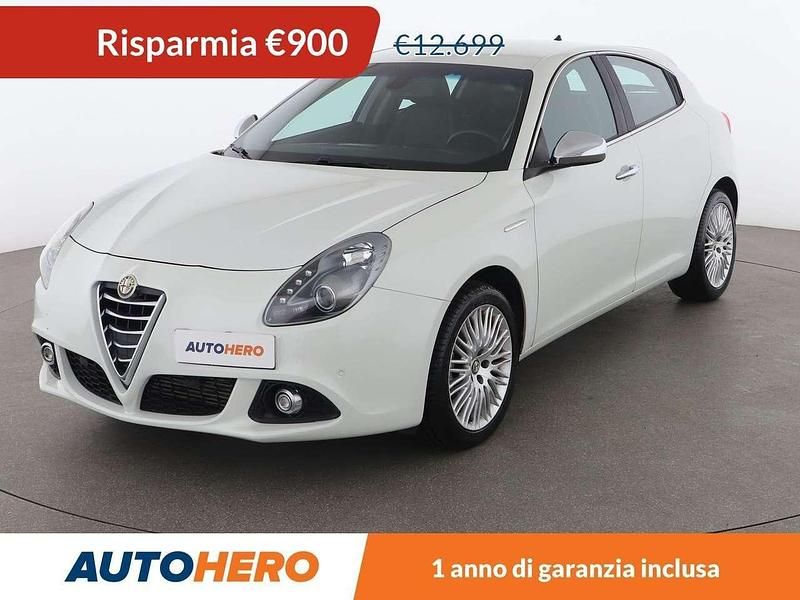 Bianco Usata 2015 Alfa Romeo Giulietta Exclusive Tre volumi | 11.799 € (Molto cara) - Immagine 1/3