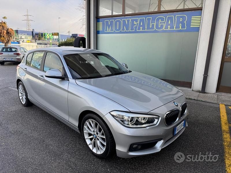 Usata BMW 118 150 CV (110 kW) 2016 Grigio Utilitaria