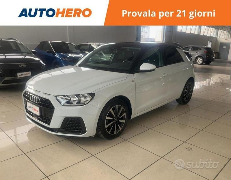 Usata Audi A1 95 CV (69 kW) 2022 Bianco Berlina