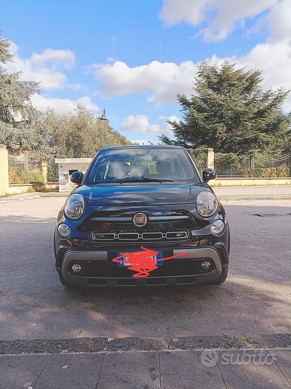 Usata Fiat 500L Cross 95 CV (69 kW) 2020 Nero Monovolume