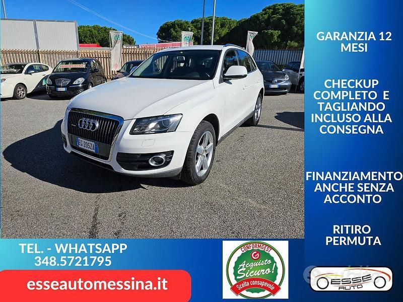 Usata Audi Q5 Advanced Plus 170 CV (125 kW) 2011 Bianco pastello SUV