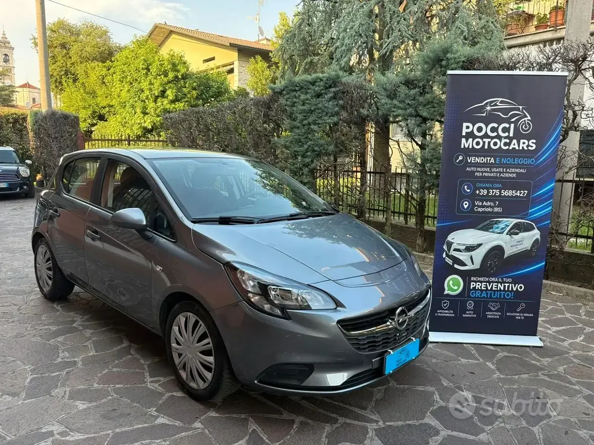 Usata Opel Corsa 69 CV (50 kW) 2018 Grigio Utilitaria