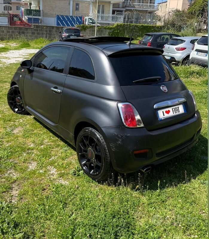 Usata Fiat 500 95 CV (69 kW) 2013 Nero Utilitaria