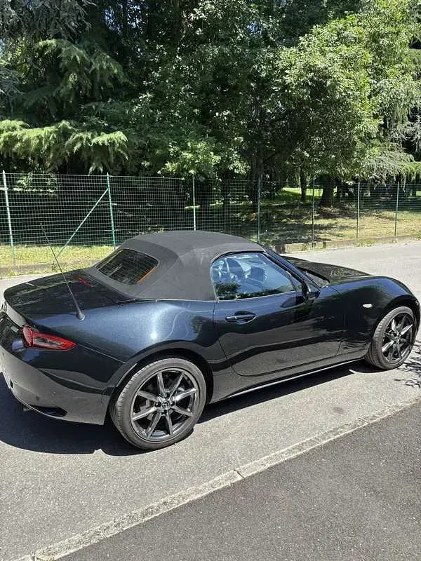 Usata Mazda MX5 Exceed 160 CV (117 kW) 2015 Nero Cabrio