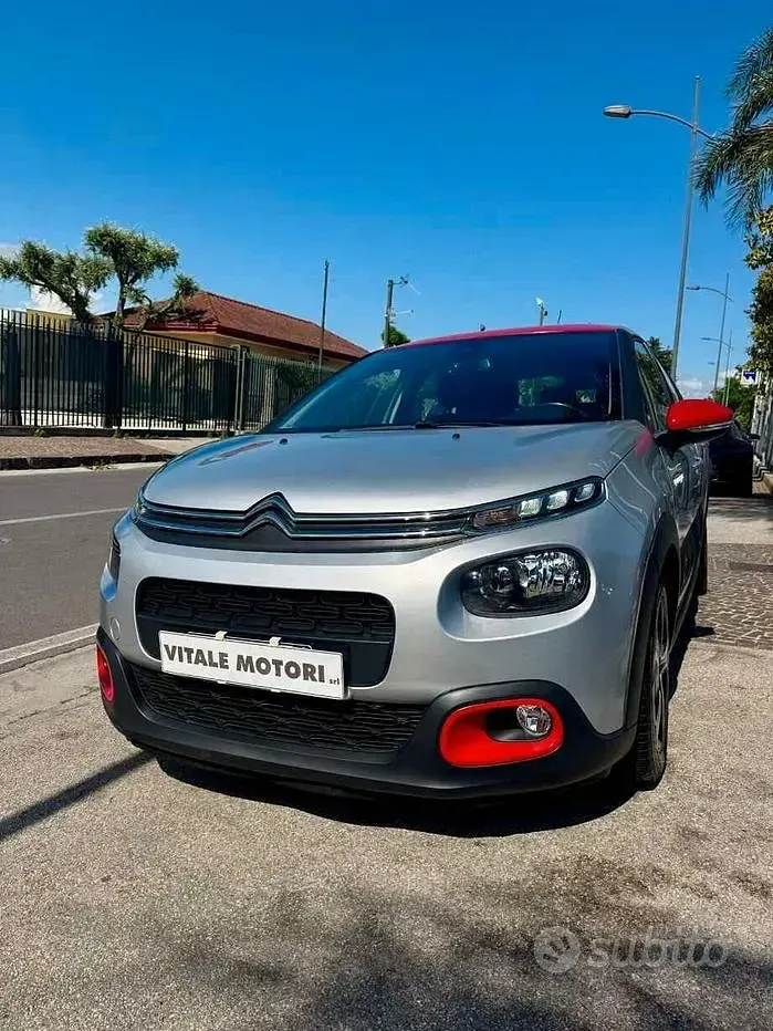Usata Citroën C3 Shine 75 CV (55 kW) 2018 Grigio Utilitaria
