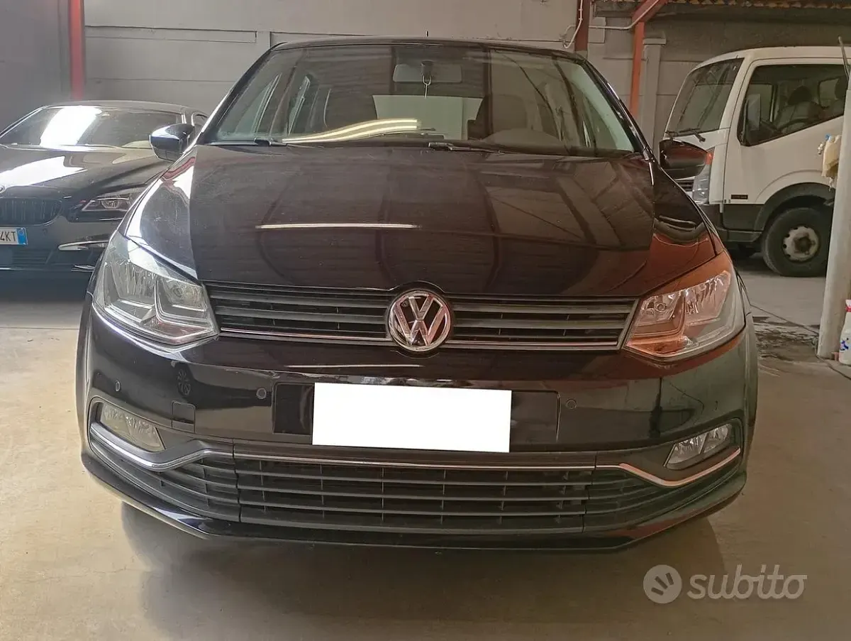 Usata VW Polo Trendline 60 CV (44 kW) 2017 Nero Berlina
