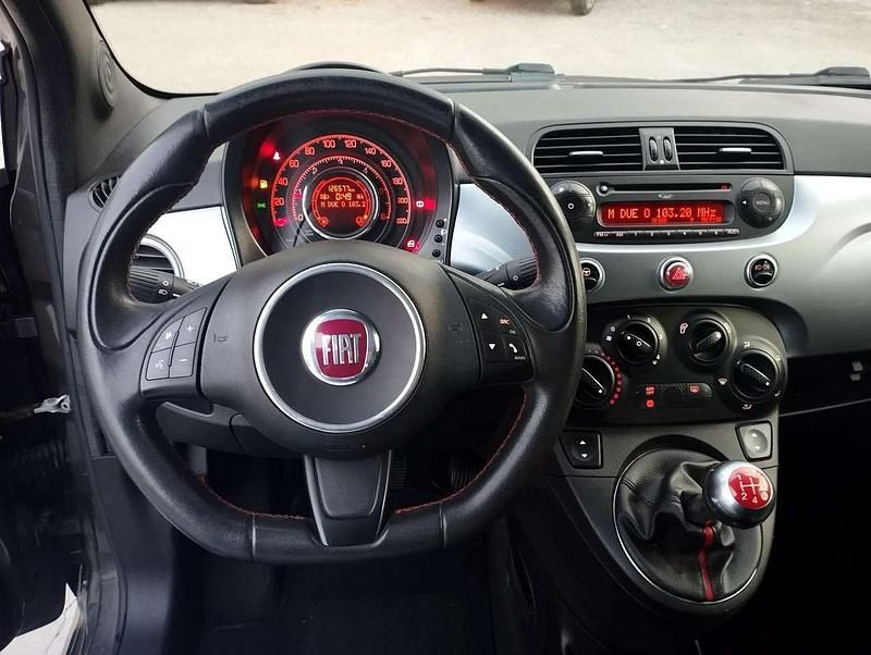Begagnad Fiat 500 Sport 95 HK (69 kW) 2014 Grå Halvkombi