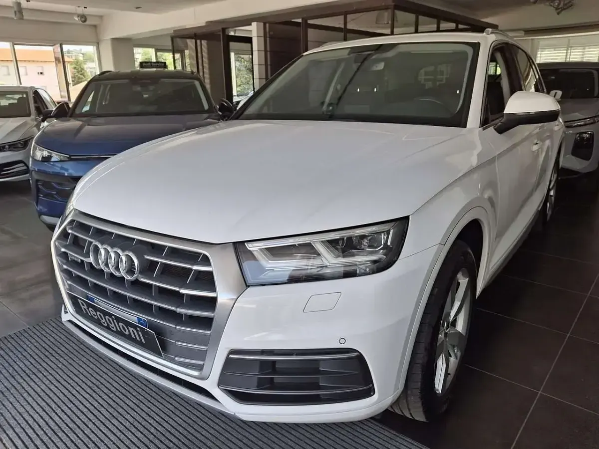Usata Audi Q5 S-Line 190 CV (139 kW) 2018 Bianco SUV