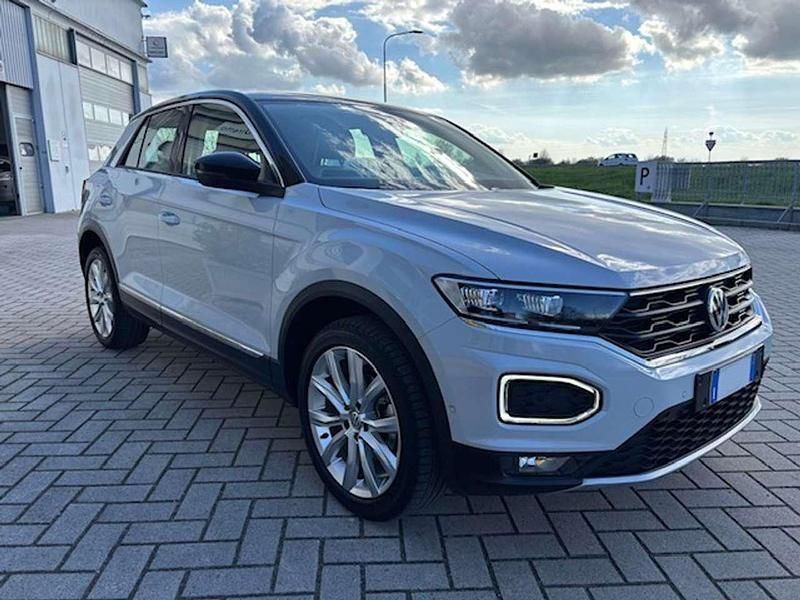 Usata VW T-Roc Advance 150 CV (110 kW) 2019 White silver met SUV