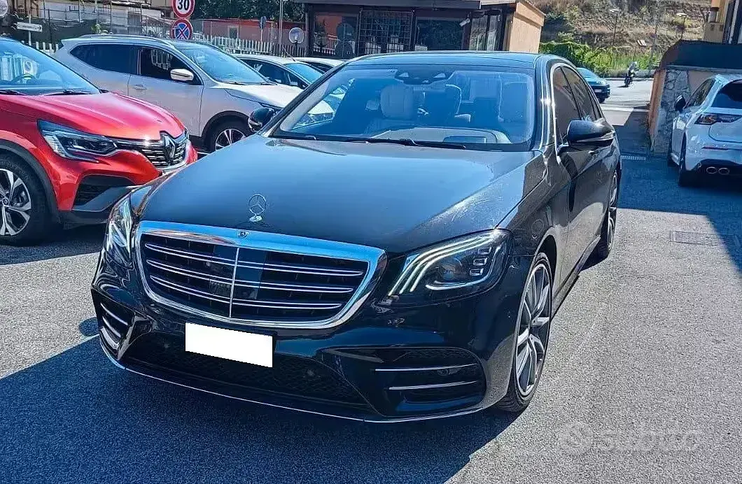 Usata Mercedes S500 Premium Plus 469 CV (344 kW) 2018 Nero Berlina