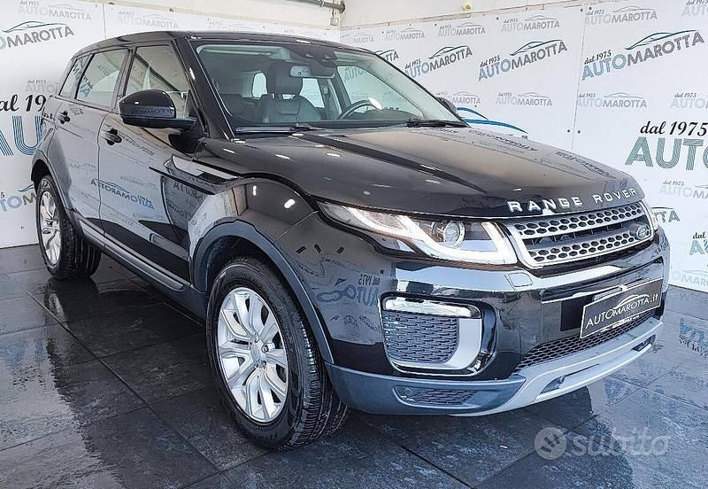 Usata Land Rover Range Rover evoque SE 151 CV (111 kW) 2017 Nero SUV