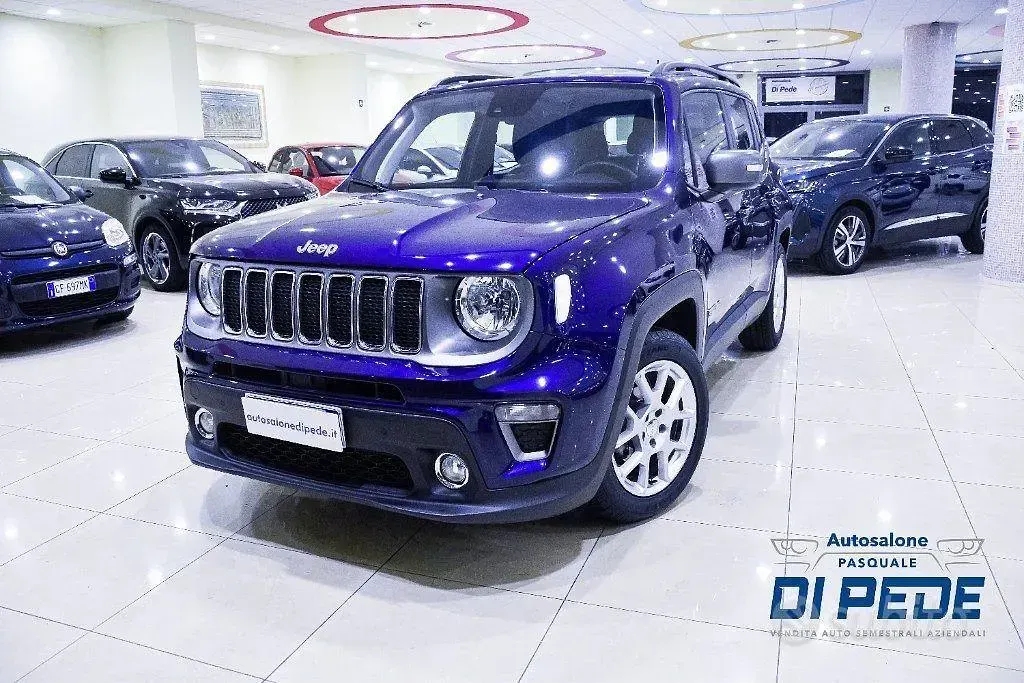 Usata Jeep Renegade Limited 131 CV (96 kW) 2021 Blu SUV