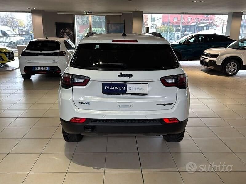 Usata Jeep Compass Trailhawk 240 CV (176 kW) 2023 Bianco SUV