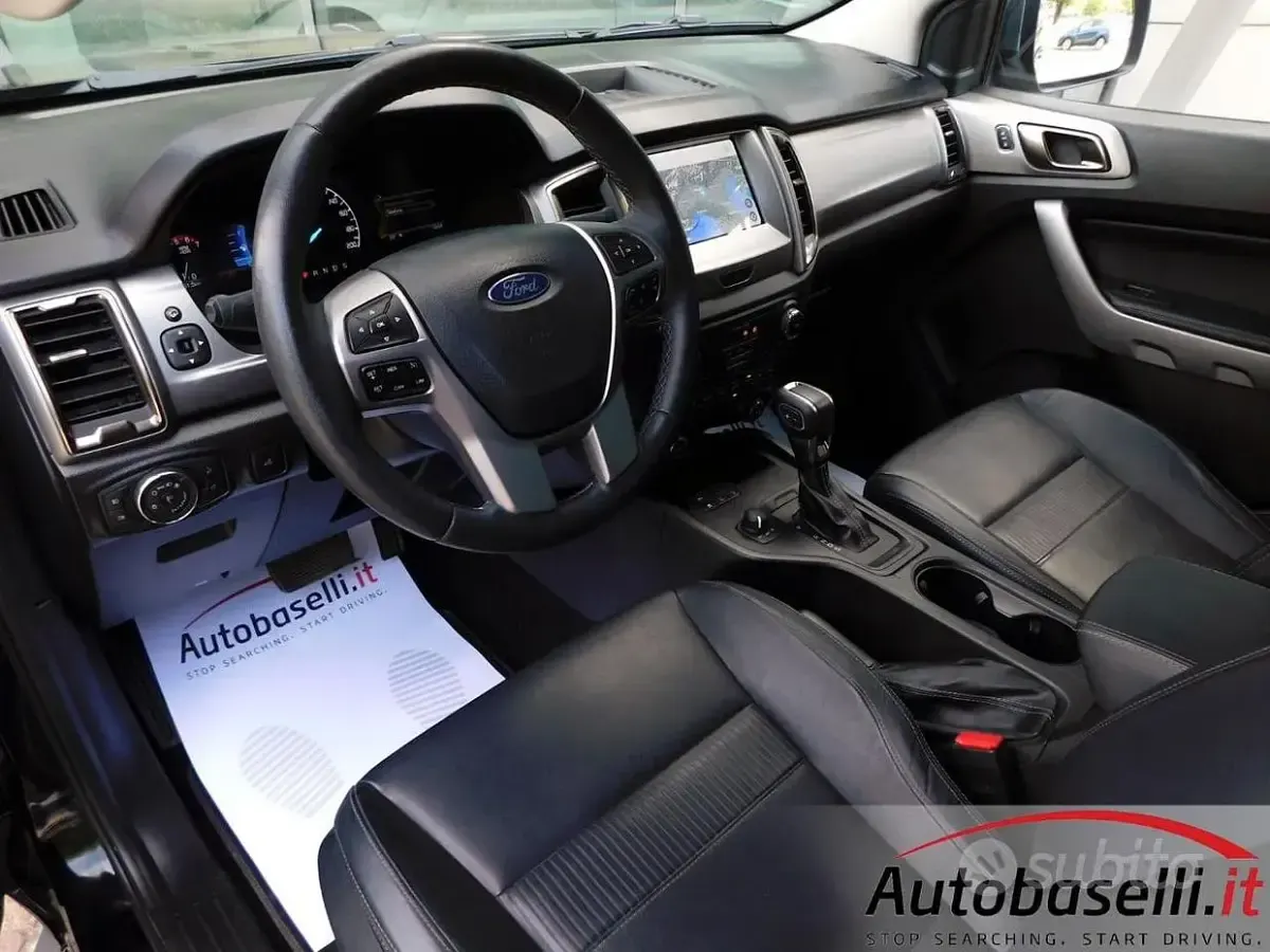Usata Ford Ranger Limited 170 CV (125 kW) 2022 Nero Pick-up
