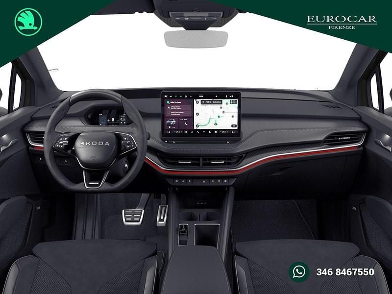 Nuova Skoda Enyaq iV SportLine 88 kW (121 CV) 2025 Verde olibo metallizzato SUV