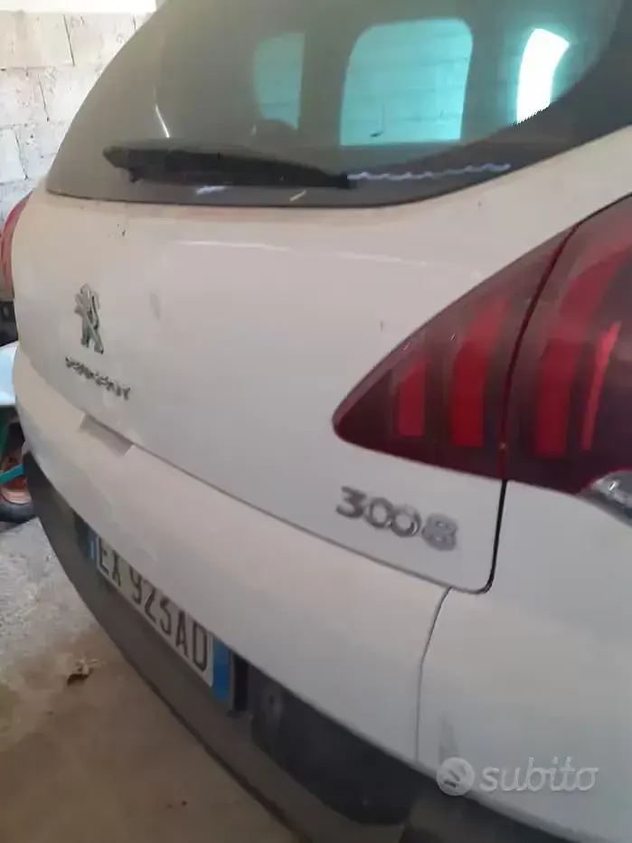 Usata Peugeot 3008 2014 Bianco Station wagon