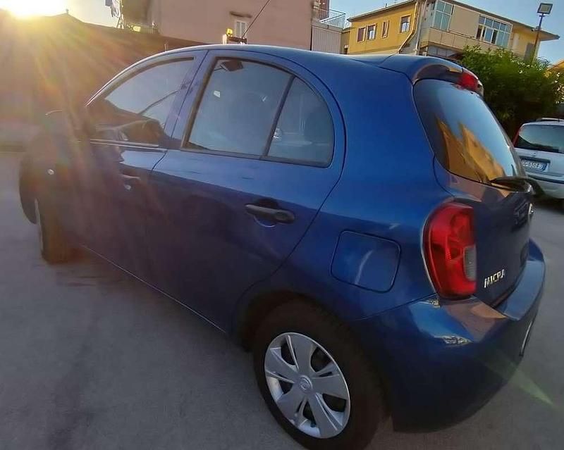 Usata Nissan Micra Visia 80 CV (58 kW) 2015 Blu/azzurro Utilitaria