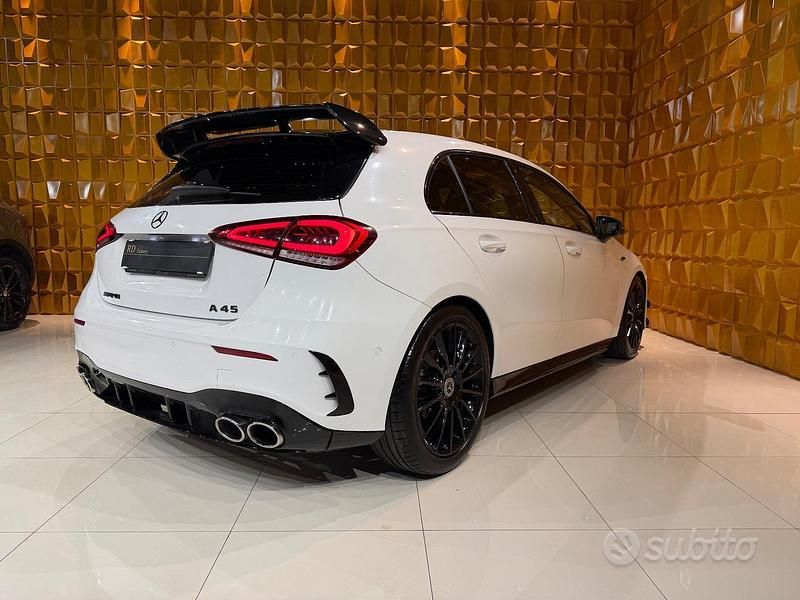 Usata Mercedes A180 AMG 136 CV (100 kW) 2019 Bianco Berlina