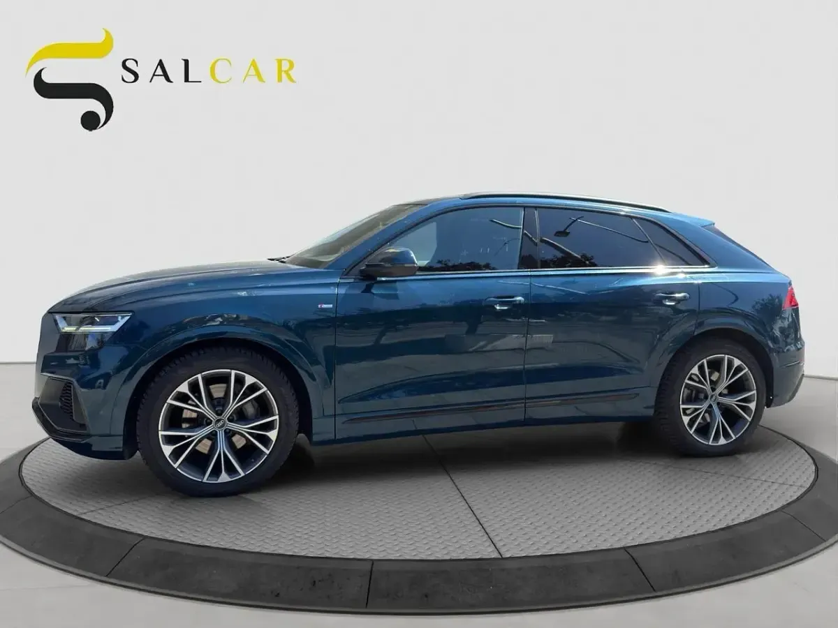 Usata Audi Q8 S-Line 231 CV (169 kW) 2020 Blu SUV