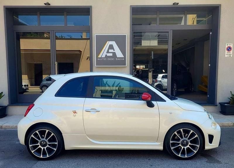 Usata Abarth 595 Turismo 165 CV (121 kW) 2018 Bianco Utilitaria