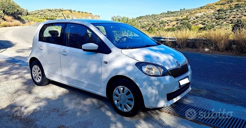 Usata Skoda Citigo G-TEC Ambition 68 CV (50 kW) 2016 Beige Utilitaria