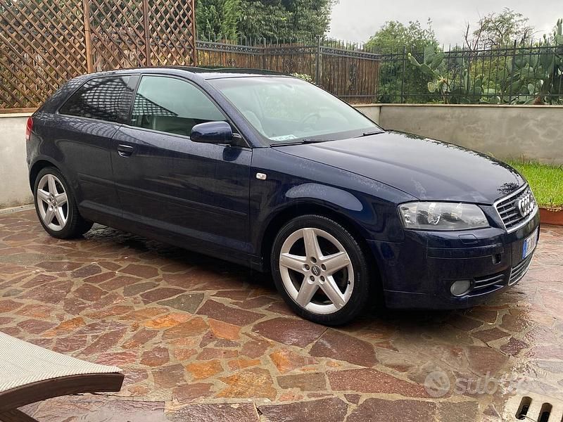 Usata Audi A3 170 CV (125 kW) 2008 Blu Berlina
