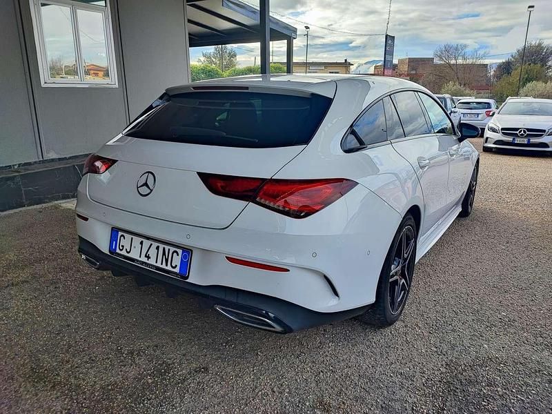 Usata Mercedes CLA200 Premium 150 CV (110 kW) 2022 Bianco Station wagon