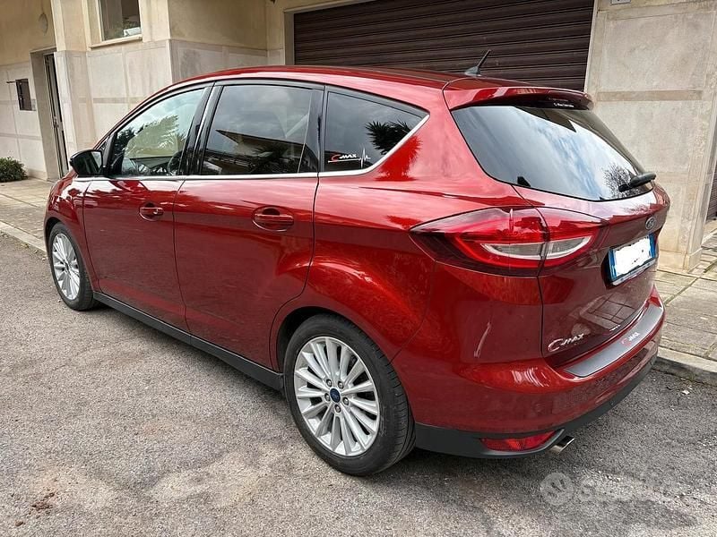 Usata Ford C-MAX 120 CV (88 kW) 2015 Rosso Monovolume