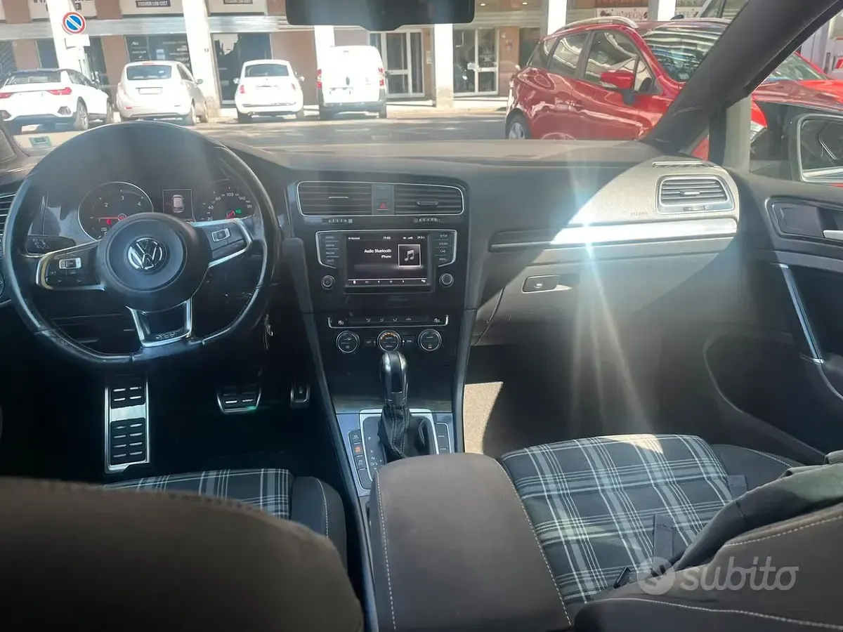 Usata VW Golf VII GTD 184 CV (135 kW) 2015 Nero Berlina