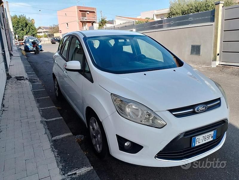 Usata Ford C-MAX 115 CV (84 kW) 2012 Bianco Monovolume