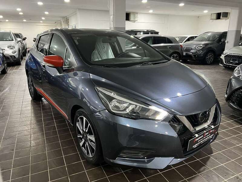 Usata Nissan Micra N-Connecta 90 CV (66 kW) 2020 Grigio montagna metallizzato Utilitaria