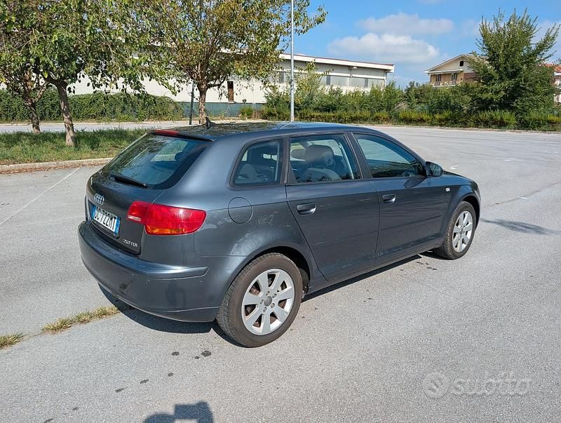 Usata Audi A3 Ambition 140 CV (102 kW) 2006 Grigio Utilitaria