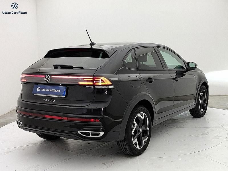Usata VW Taigo R-line 115 CV (84 kW) 2025 Nero SUV