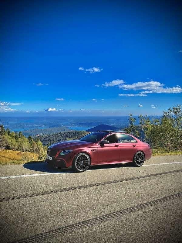 Usata Mercedes E63 AMG AMG 612 CV (450 kW) 2018 Rosso Berlina