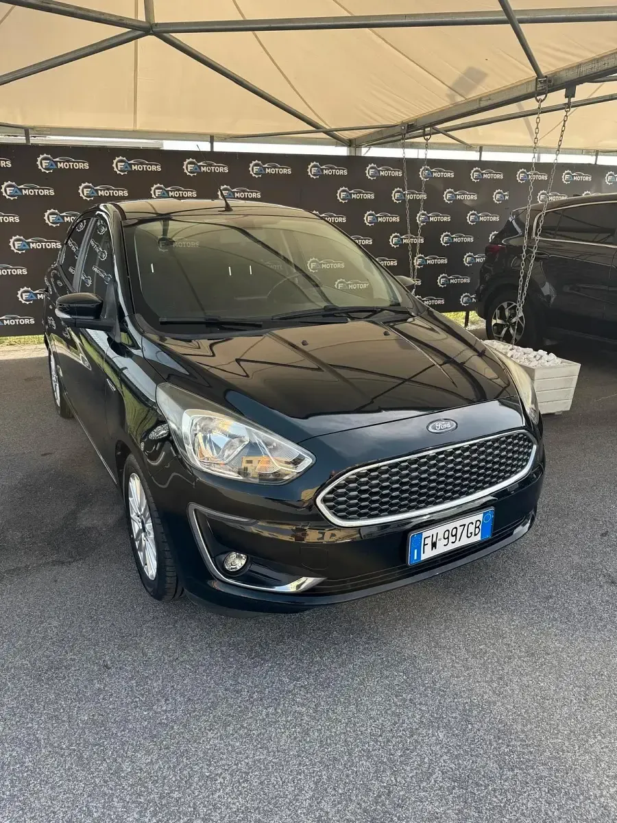 Usata Ford Ka Plus Ultimate 86 CV (63 kW) 2019 Nero Utilitaria